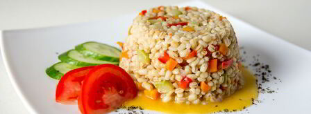 ризотто из перловки с овощами. Шаг 9