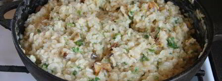 ризотто с белыми грибами и петрушкой. Шаг 12