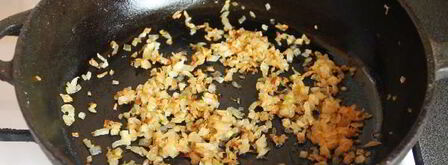 ризотто с белыми грибами и петрушкой. Шаг 3