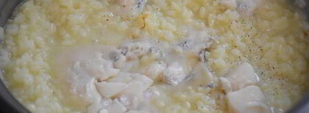 ризотто с горгонзолой и шафраном. Шаг 6