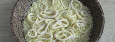 ризотто с кальмарами. Шаг 16