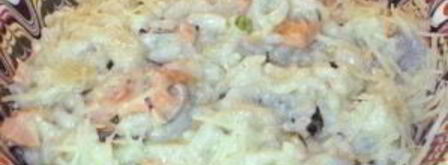 ризотто с красной рыбой. Шаг 8