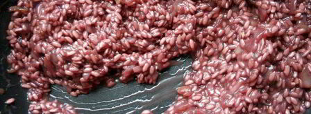 ризотто с красным вином. Шаг 4