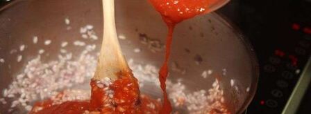 ризотто с креветками. Шаг 8