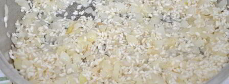 ризотто с курицей и пармезаном. Шаг 6