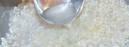 ризотто с курицей и пармезаном. Шаг 8