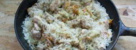 ризотто с курицей. Шаг 6