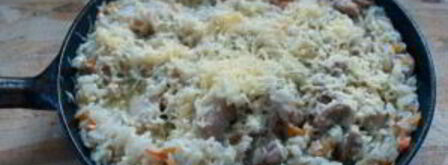 ризотто с курицей. Шаг 8