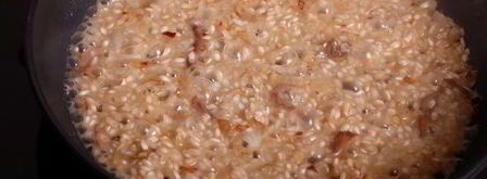 ризотто с лисичками. Шаг 8