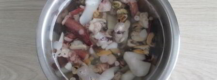 ризотто с морепродуктами в мультиварке. Шаг 7