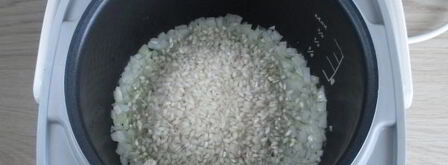 ризотто с морепродуктами в мультиварке. Шаг 10