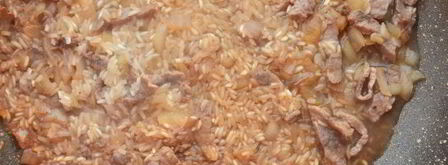 ризотто с мясом. Шаг 5