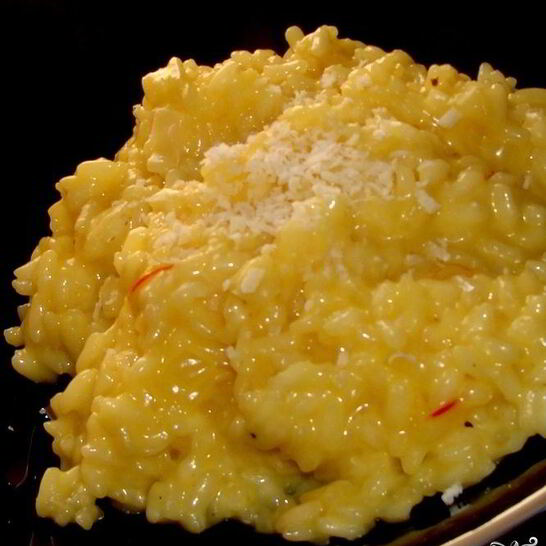 Рецепт ризотто с шафраном