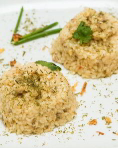 Ризотто с шампиньонами