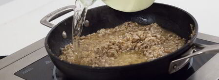 ризотто с шампиньонами. Шаг 2