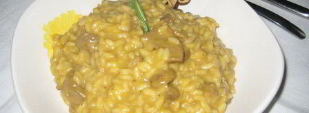 ризотто с тыквой и белыми грибами. Шаг 6