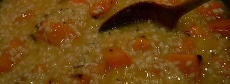 ризотто с тыквой и вермутом. Шаг 11