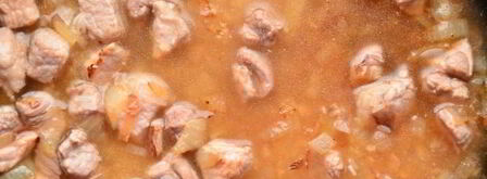 ризотто со свининой. Шаг 9