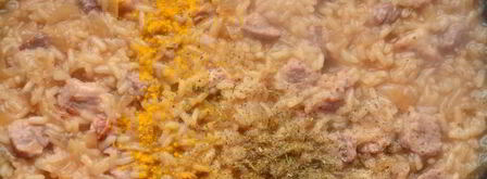 ризотто со свининой. Шаг 10