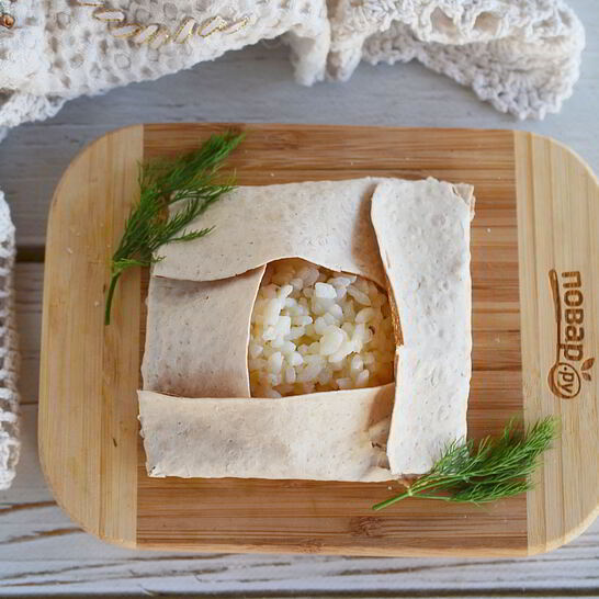 Рецепт ризотто в лаваше