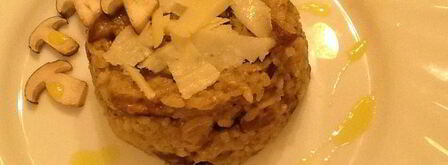 сливочное ризотто с польскими грибами и пармезаном. Шаг 5