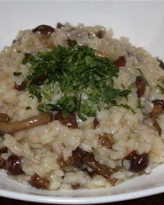 Традиционное ризотто с опятами