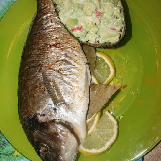 Рецепт дорада с лимоном