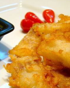 Филе окуня в кляре