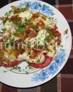 Филе семги в кляре