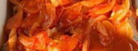 горбуша, запеченная в духовке под томатным соусом. Шаг 4