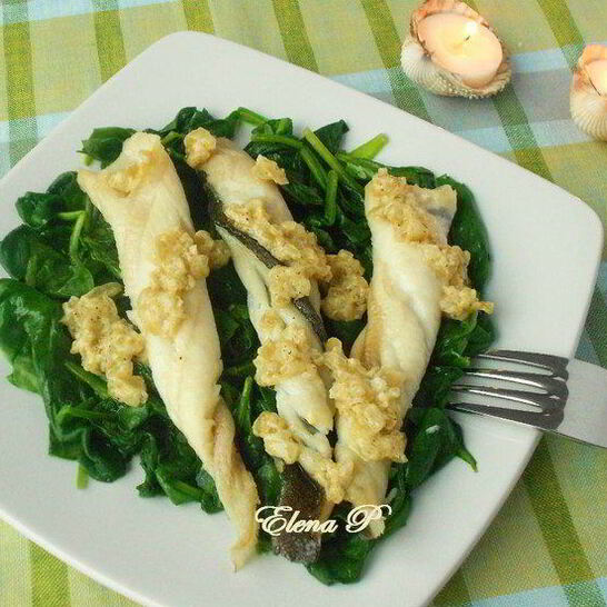 Рецепт камбала под грилем