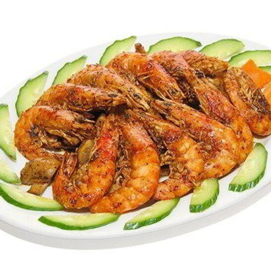 Рецепт креветки с имбирем и хересом