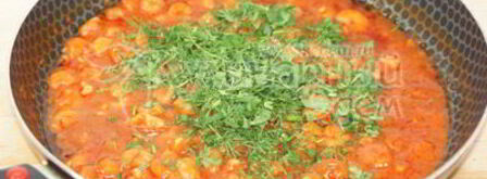 креветки в томатом соусе. Шаг 5