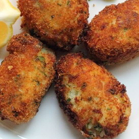 Рецепт крокеты из трески