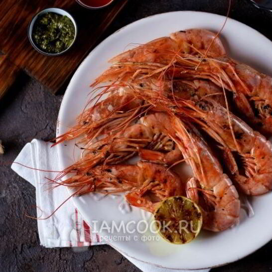Рецепт лангустины на гриле
