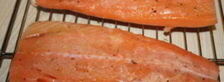 лосось под укропным соусом. Шаг 3