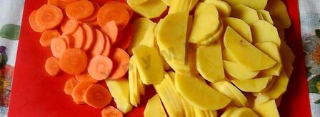 мойва с картошкой в духовке. Шаг 2