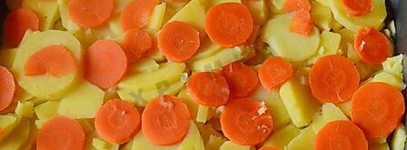 мойва с картошкой в духовке. Шаг 6