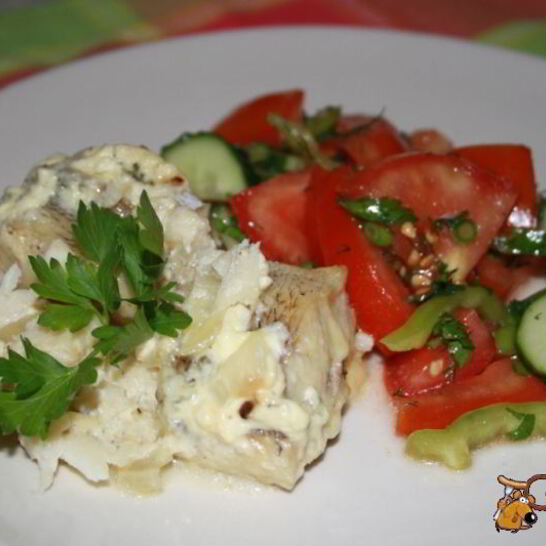 Рецепт нототения в духовке с двумя сырами