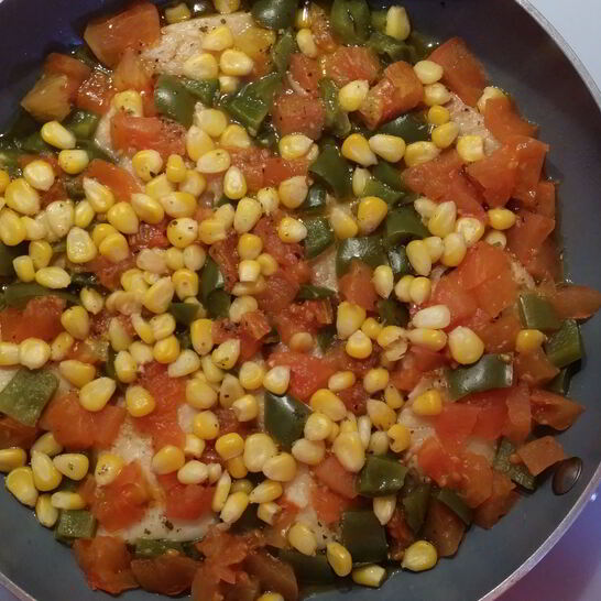 Рецепт палтус с овощами