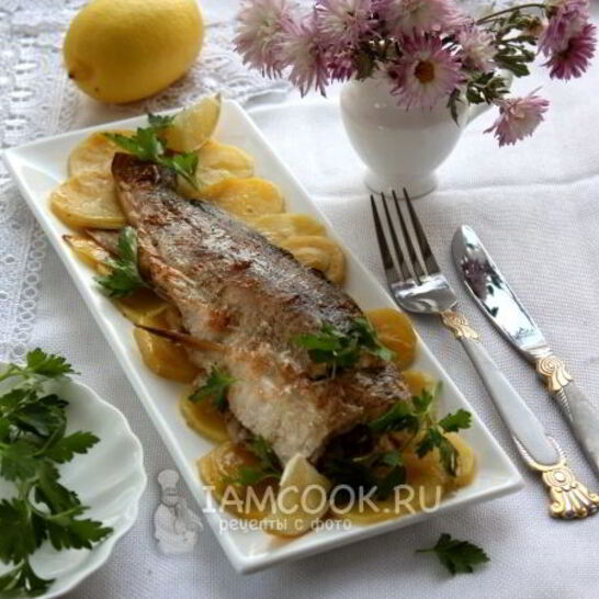 Рецепт щука с картофелем в фольге в духовке