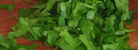 семга с баклажанным пюре. Шаг 7