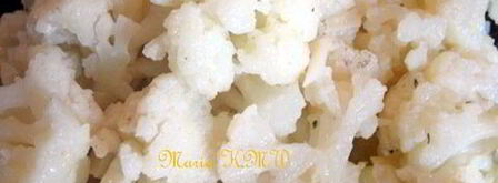 семга с хрустящей корочкой и цветной капустой. Шаг 4