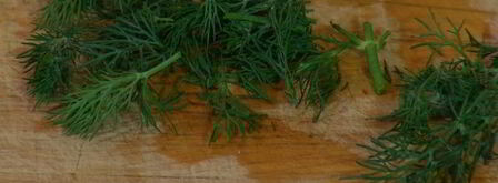 семга с салатом из цикория, фенхеля и редиски. Шаг 9