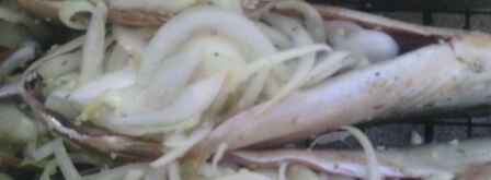 скумбрия на мангале. Шаг 2