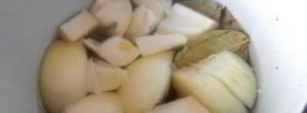 скумбрия отварная. Шаг 2