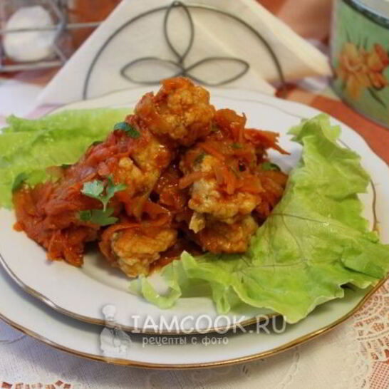 Рецепт треска под маринадом