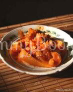 Треска в томатном соусе