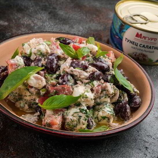 Рецепт тунец с фасолью и чили