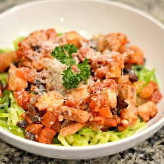 Рецепт тушеный осьминог